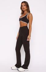 Stay Active Flare Leggings Espresso