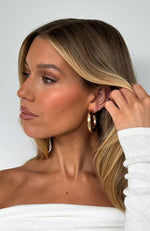 Azera Earrings Gold