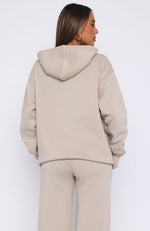 Shout It Out Oversized Hoodie Moon