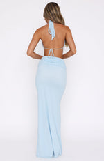 Everybody's Watching Maxi Dress Baby Blue