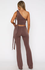 Reckless Romance Pants Mocha