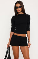 Always Choose You Relaxed Shorts Black