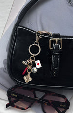 Jamie Keychain Gold/Red