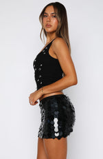 Brat Girl Summer Tank Black
