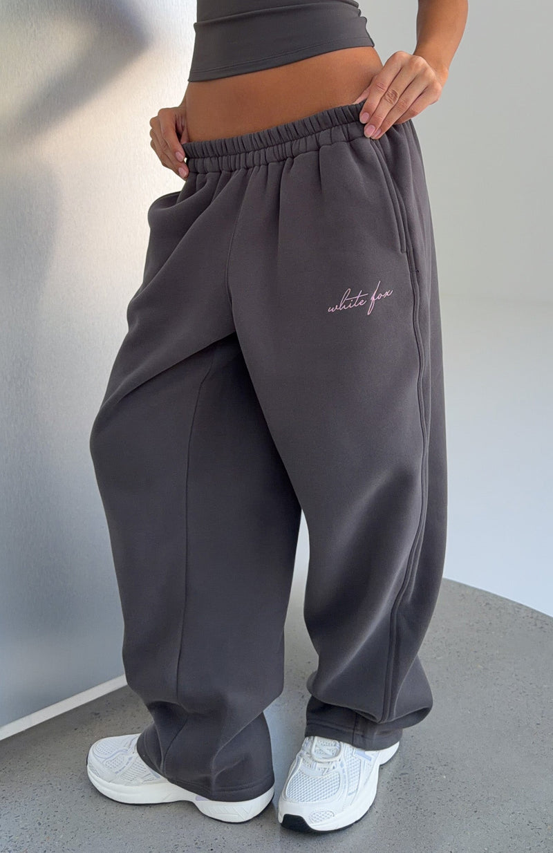 Know What You Want Barrel Leg Sweatpants Volcanic