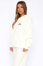 Palm Springs Edition Oversized Hoodie Cream
