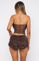 Lovers Rock Shorts Leopard