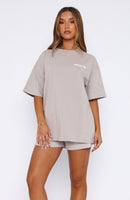 Offstage Back Graphic Oversized Tee Moon