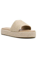 Lush Life Slides Natural Woven