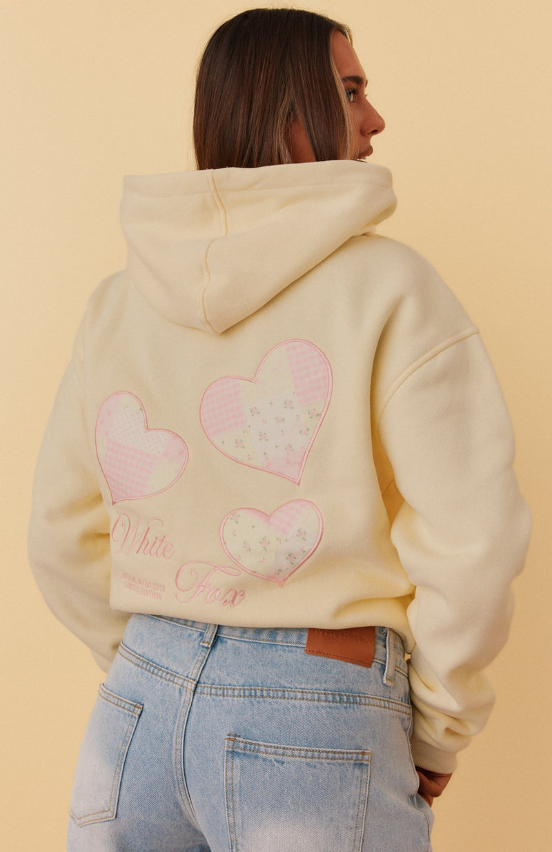 On Cloud Nineteen Kourtney Oversized Hoodie Lemon