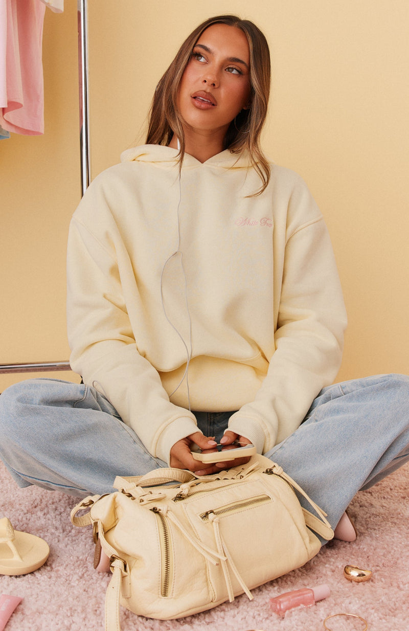 On Cloud Nineteen Kourtney Oversized Hoodie Lemon