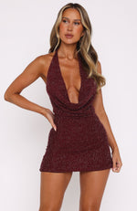 By Candlelight Beaded Mini Dress Burgundy | White Fox Boutique UK By Candlelight Beaded Mini Dress Burgundy | White Fox Boutique UK