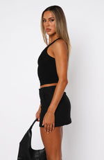 The Right One Mini Skort Black