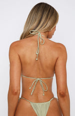 Lagoon Coast Bikini Top Olive