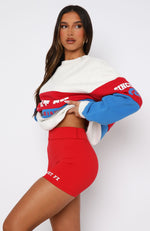 Latest And Greatest Bike Shorts Red