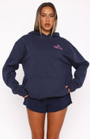 Lucky Charms Oversized Hoodie Navy