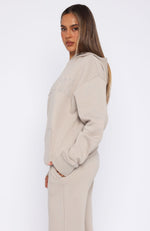 Shout It Out Oversized Hoodie Moon