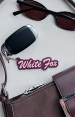 Move Maker Keychain Merlot/Pink
