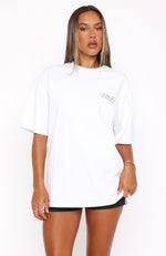 Studio Classic Oversized Tee White