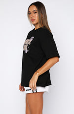 11th Street She's So Lucky Oversized Tee Licorice