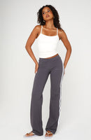 Almost Ready Straight Leg Pants Charcoal
