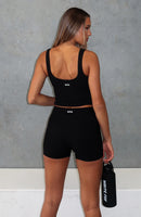 Aura Crop Black