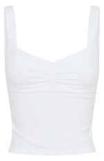 Aura Crop White