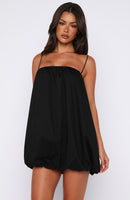 Gravity Lost Mini Dress Black