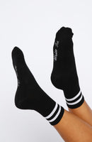 Grounded Socks Black/White