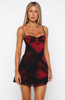 In The Back Of My Mind Mini Dress Rosa