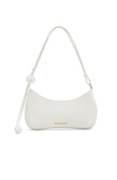 Lotus Shoulder Bag Cream PU