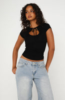 Love Is The Answer Top Black