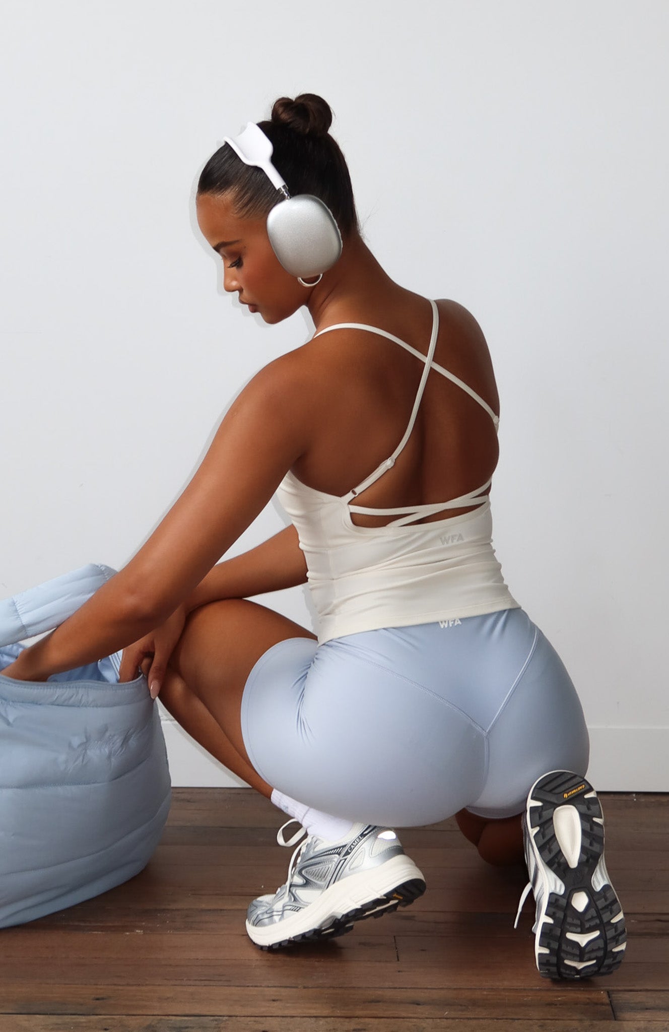 Snap Active Tank Cream | White Fox Boutique UK