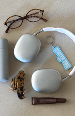 Social Season Keychain Blue/White