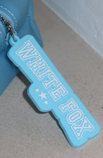 Social Season Keychain Blue/White