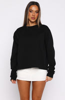 Staying Ahead Long Sleeve Tee Black