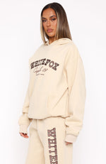 Capsule 9 Catch A Vibe Oversized Hoodie Sand