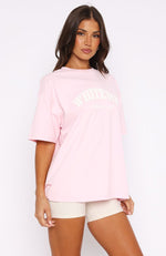 Athletics Era Oversized Tee Pink