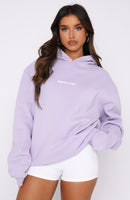 Leisure Series Oversized Hoodie Lavender