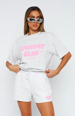 Comfort Club Oversized Tee Mist