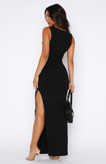 Don't Want To Be Apart Maxi Dress Black