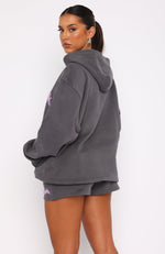 So Wavy Oversized Hoodie Volcanic