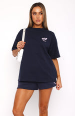 The New Standard Oversized Tee Navy