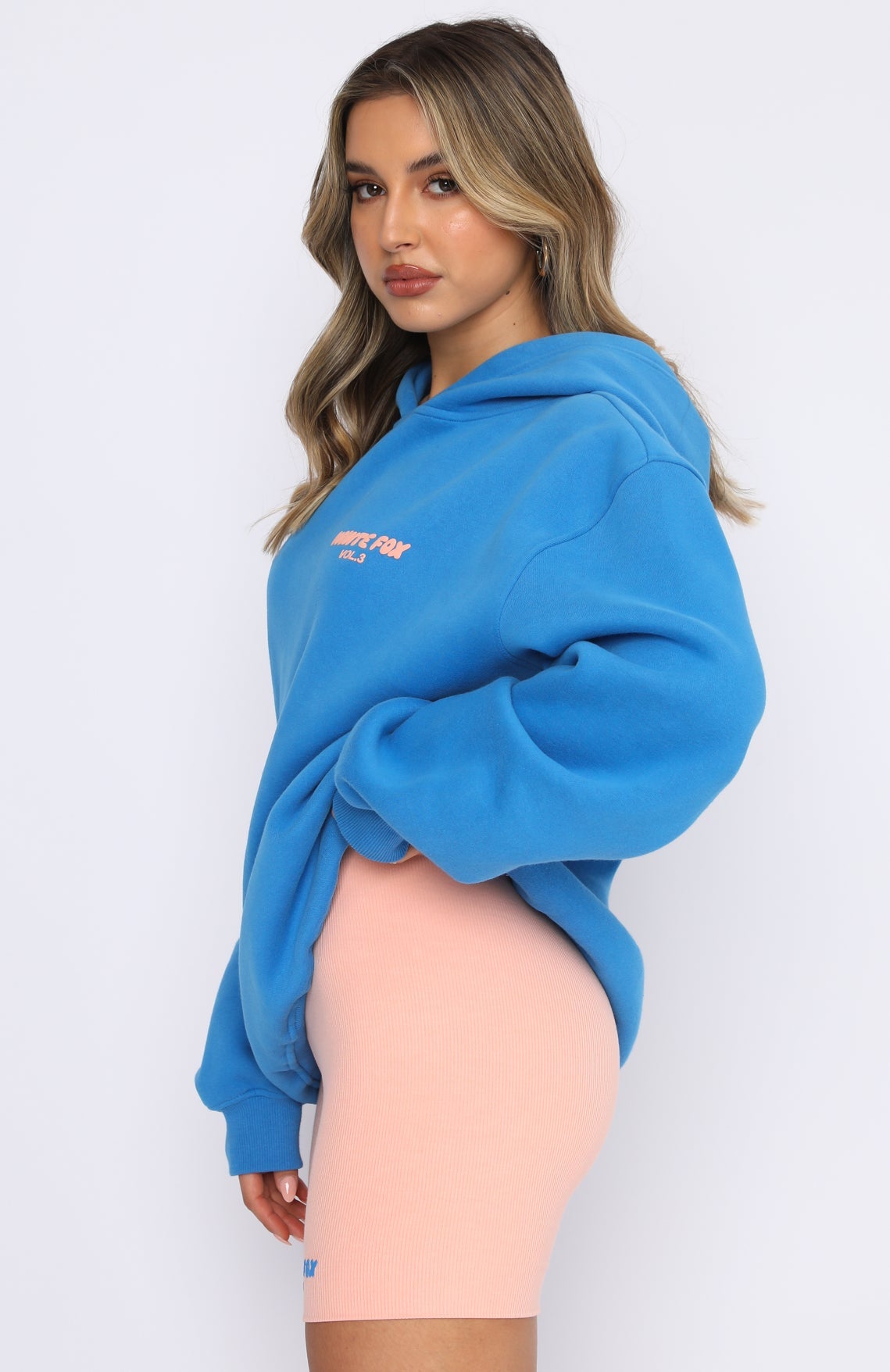 Offstage Hoodie Azure White Fox Boutique