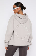 Stay Lifted Oversized Hoodie Moon