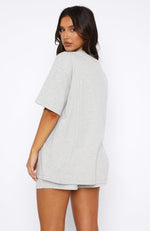 Offstage Oversized Tee Alloy Grey