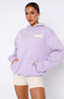 Major Moves Oversized Hoodie Lilac