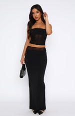 What You Got Maxi Skirt Black