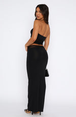 What You Got Maxi Skirt Black