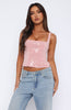 Can't Explain It Sequin Bustier Pink